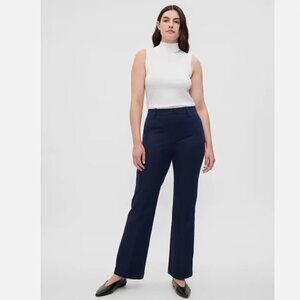 GAP Mid Rise Baby Boot Pants Bootcut Navy Blue Size 10 NWT RT$70 Work Casual